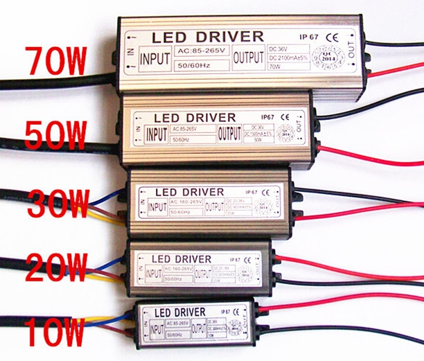LED驱动电源 防水恒流电源10 20 30 50 60 80 100w/90-240V