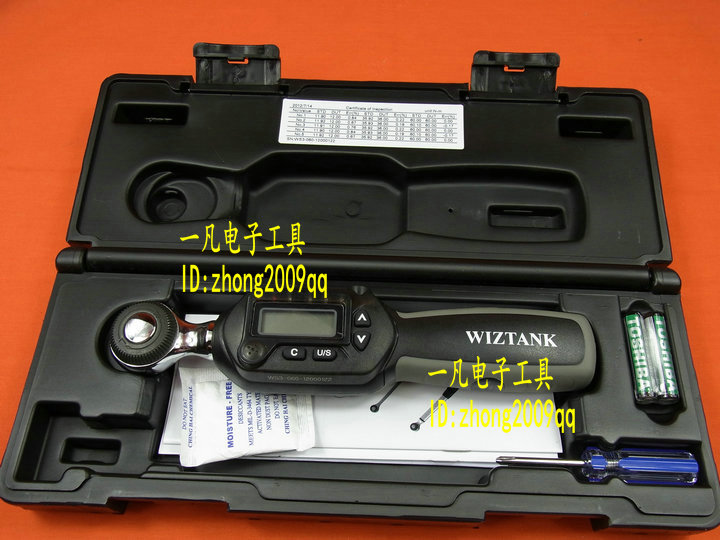 WS3-060CN 数显扭力扳手 台湾WIZTANK 威力克 60N.M