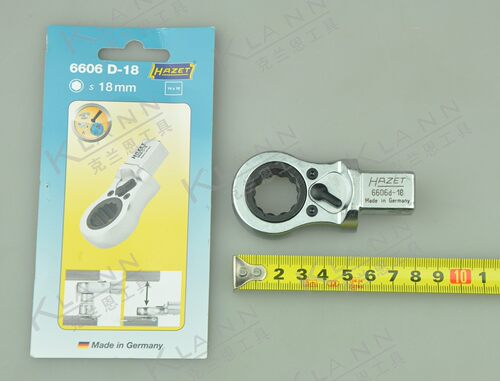 德国HAZET 6606D-21 棘轮可逆插件6606D-18  原装进口高端手工具