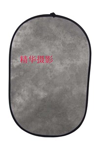 可折叠 110t*168CM背景板 便携包 珍珠灰色背景板