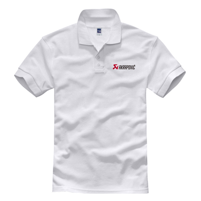 短袖摩托车纯棉翻领T恤