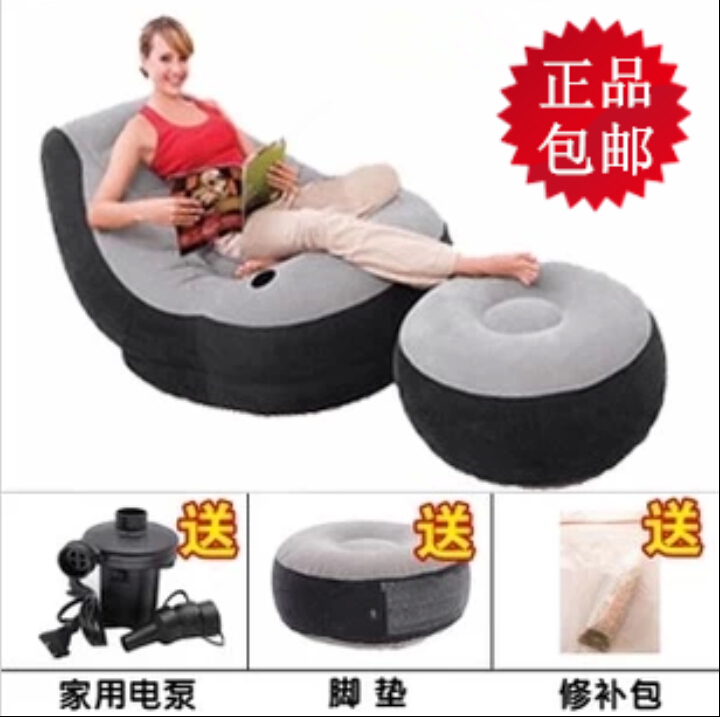 INTEX68564ÀÁ¹ÇÍ·ÀÁÈË³äÆø³ÉÈ˵¥ÈËСɳ·¢´²¶ùͯɳ·¢ÌÉÒÎ