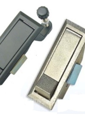 【深久五金】高品质镀镍喷黑电箱锁 电柜锁 MS708-1跳锁