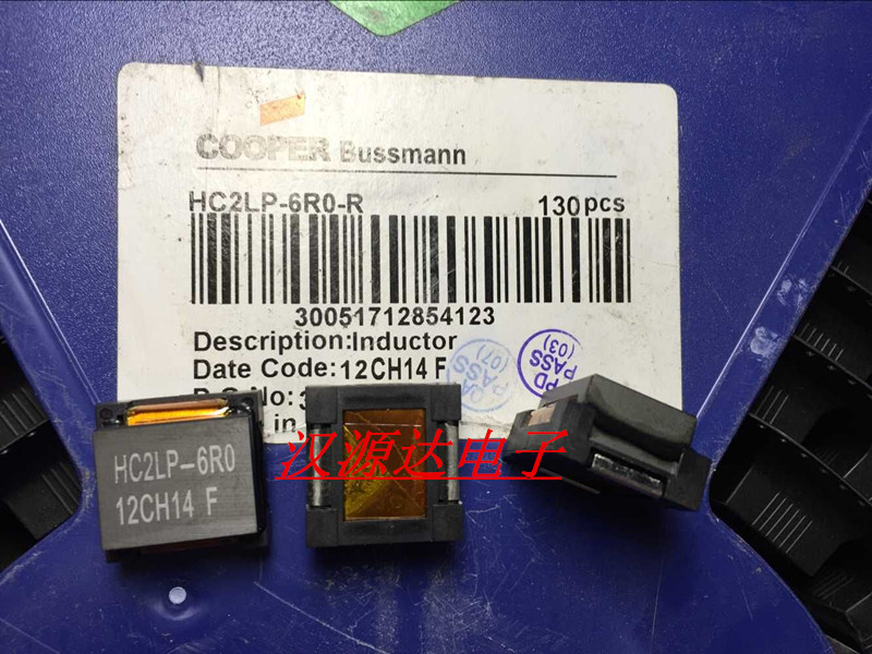 HC2LP-6R0-R 6UH 16.5A 19.2*19.2*11.8MM COOPER贴片功率电感