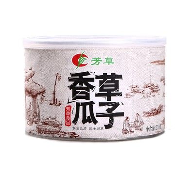 芳草包邮零食品218g罐装山核桃