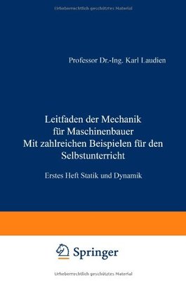 【预订】Leitfaden Der Mechanik Fur Maschinen...