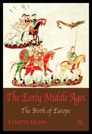 【预售】The Early Middle Ages: The Birth of Europe