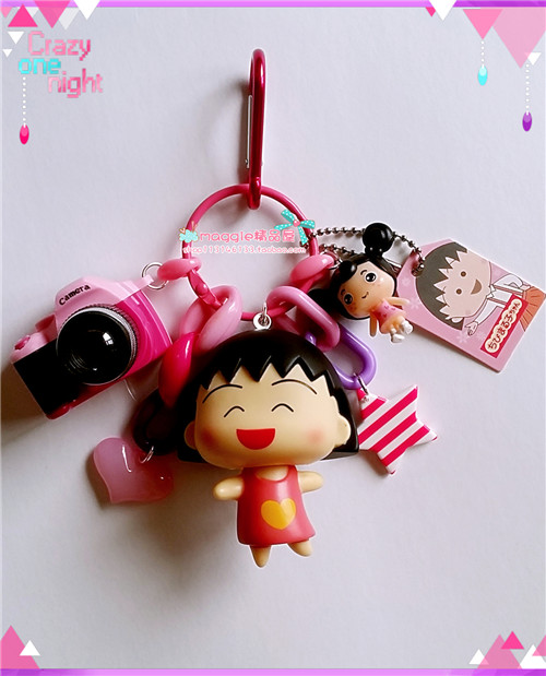 日本动漫卡通蜡笔小新樱桃小丸子情侣钥匙扣书包挂饰汽车挂件挂链|ruв категории Аксессуары, сумки и обувь/аксессуары для ремня, пакет аксессуаров, брелок - от Buy2taobao.com для оказания профессиональной услуги покупки агента Taobao
