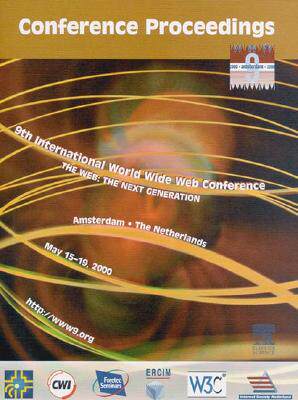 【预售】9th International World Wide Web Conference: Th