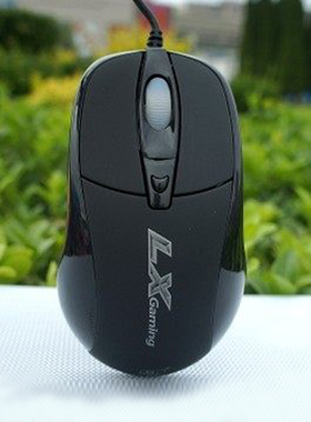 力胜 LS LX-303/305电脑笔记本 usb有线鼠标 游戏办公通用台式机