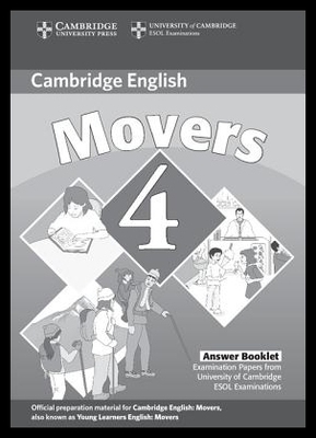 【预售】Cambridge Young Learners English Tests Movers 4