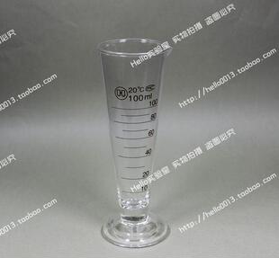 「华鸥出品」玻璃量杯100ml 带刻度 测量精确