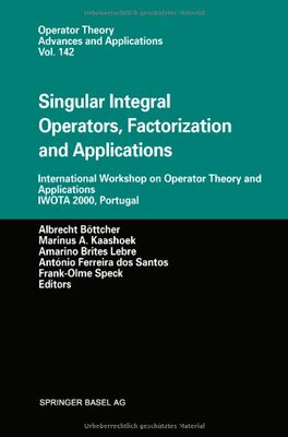 【预售】Singular Integral Operators, Factorization and...