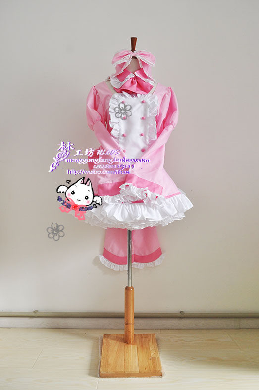 〖梦工坊〗人形电脑天使心 小叽 插画 粉白洋装COSPLAY