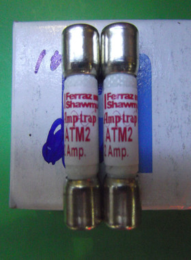 ATM 2 Ferraz法国罗兰10X38陶瓷熔断器/保险丝 2A 600V 全新正品
