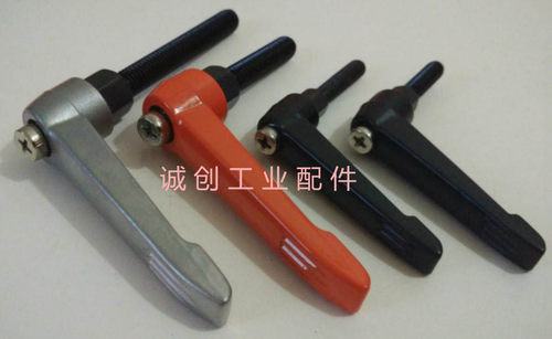可调位紧定手柄螺丝 L型可旋转调节锁紧母M5M6M8M10M12 7字型把手