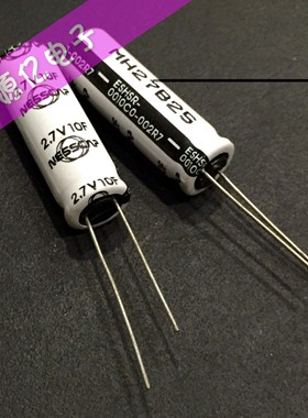 韩国全新原装NESSCAP 2.7V 10F 法拉电容 超级电容器 电解卷绕型