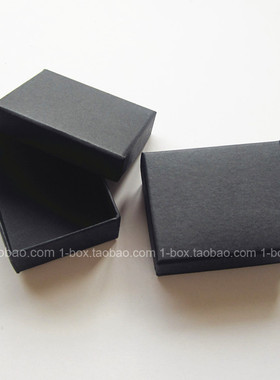 高端高品质礼品盒礼物盒饰品盒手工皂包装盒天地盖盒黑色纸盒现货