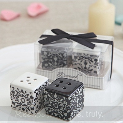 redbox结婚答谢回礼方块黑白