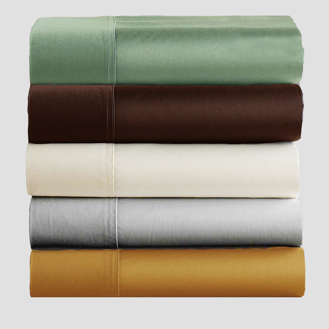 外贸长绒埃及纯棉贡缎1000 1600根高支高密柔软家纺diy面料可定制