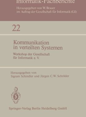 【预订】Kommunikation in Verteilten Systemen...