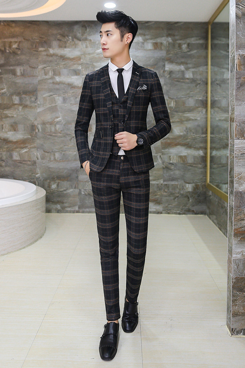 Costume homme en coton pour automne - Ref 1578571 Image 6