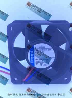 全新原装德国Ebm-papst品牌专售TYP 612NGHH 12V 3.7W 散热风扇