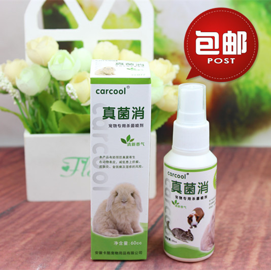 Carcool真菌消 60毫升宠物皮肤消毒杀菌喷雾宠物兔荷兰猪用品