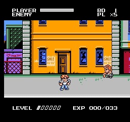 SD街头快打MIGHTY FINAL FIGHT小FC游戏卡8位黄卡闯关霸王