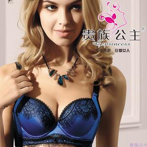贵族公主正品内衣女士文胸8289加厚杯小胸聚拢调整型防下垂