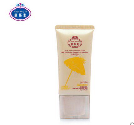 包邮靓邦素白里透红娇颜防晒乳SPA 25白皙防晒遮斑保湿正品