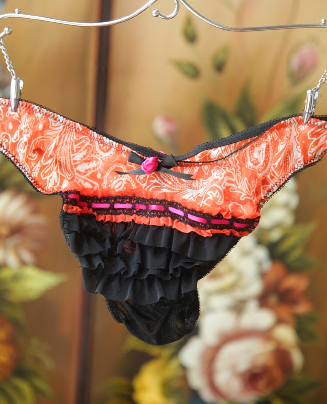 Slip sexy en nylon - Ref 655698 Image 3