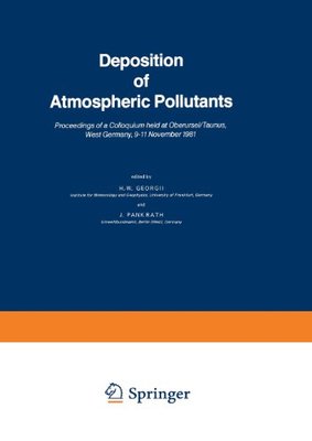 【预订】Deposition of Atmospheric Pollutants...