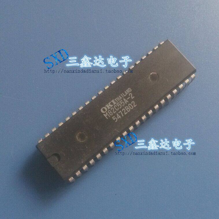 MSM82C55 M82C55 m82c55a-2 进口原装拆机直插IC 收发器 质量保证