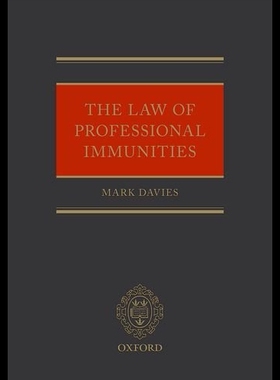 【预售】The Law of Professional Immunities