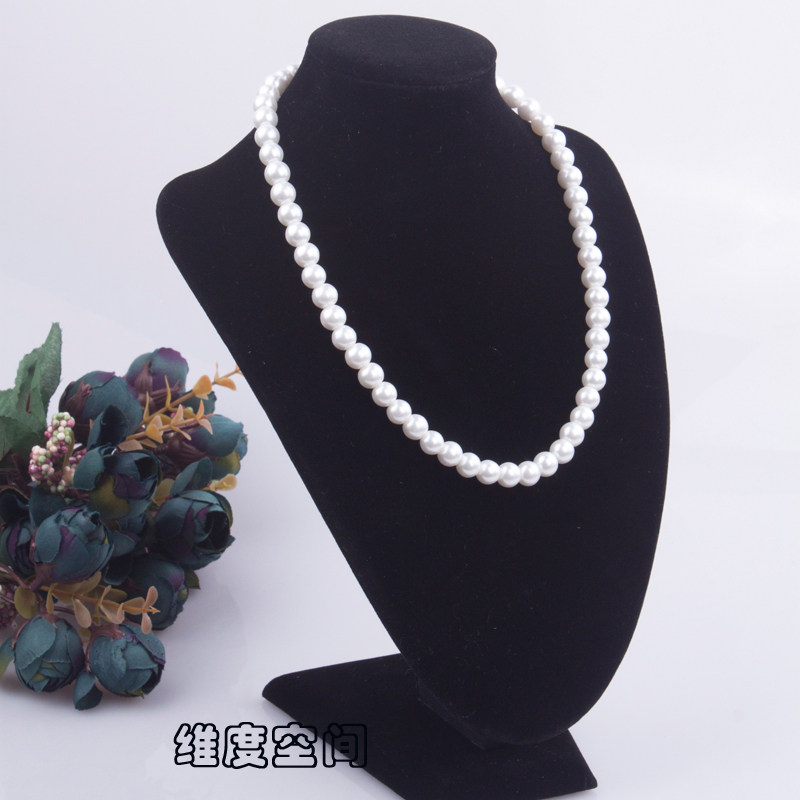 Jewellery Jewelry prop counter Showcase Showcase Black velvet vertical neck Portrait model Head seatin the Accessories/Fashion Jewelry, Jewelry storage , Jewelry display  category - from Buy2taobao.com to provide professional Taobao agent buy service