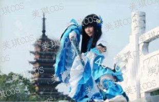 剑侠情缘三/剑网三/剑网叁/COS/破军 纯阳萝莉破军套送头饰