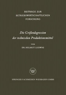 【预售】Die Grossendegression Der Technischen Produkti...
