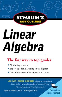 【预售】【预售】Schaum's Easy Outlines Linear Algebra 书籍/杂志/报纸 原版其它 原图主图