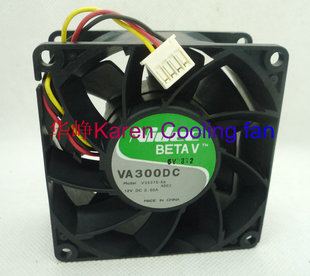 NIDEC VA300DC V35375-58 8038 12V 0.6A 8CM 3线 双滚珠风扇