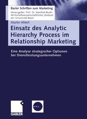 【预售】Einsatz Des Analytic Hierarchy Process Im Rela...