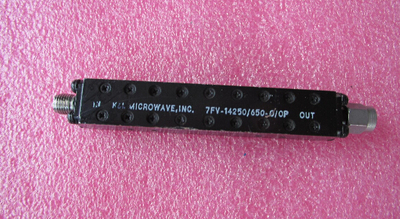 K&L 7FV-14250/X650-0/0P 14.25GHz SMA 射频微波同轴带通滤波器