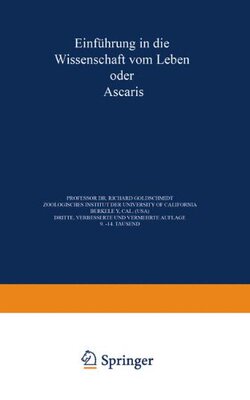 【预订】Einfuhrung in Die Wissenschaft Vom L...