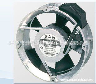 109-371 AC100V 27/25W原装山洋 172*51MM全圆 铝框风扇