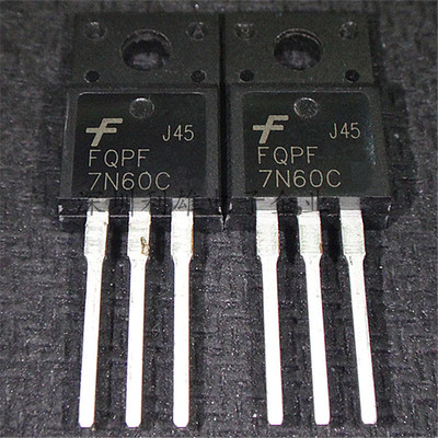 全新 FQPF7N60C  7N60C  TO-220  场效应管 现货