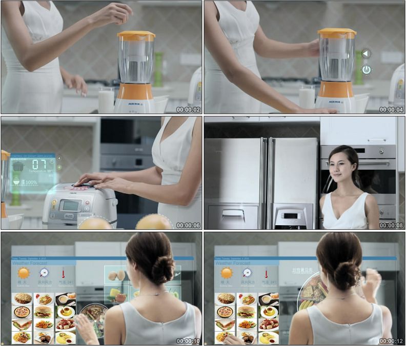 榨汁机电饭煲科技未来现代化网络设计素材/源文件