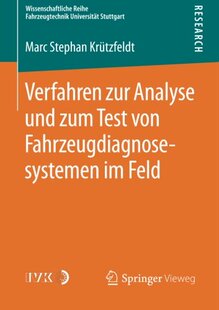 【预订】Verfahren Zur Analyse Und Zum Test V...