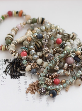 hb177韩国进口代购多元素花朵