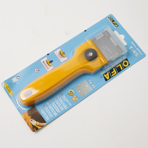 日本进口爱利华OLFA 202B/T-45刮刀 弧线铲刀 裁皮刀 玻璃清洁刀