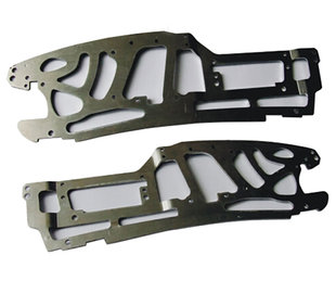 HBX海博星1 H001左右侧板铝合金遥控模型越野卡车原厂 8配件3318A